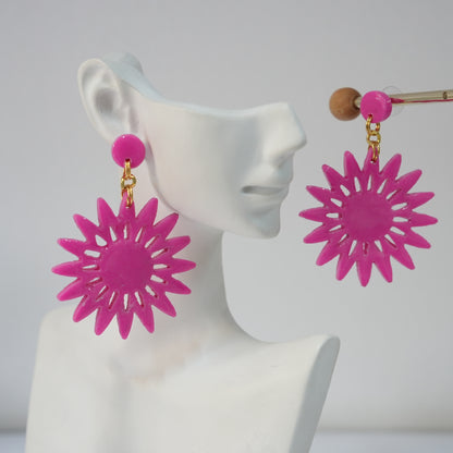 Maxi Aretes Girasol