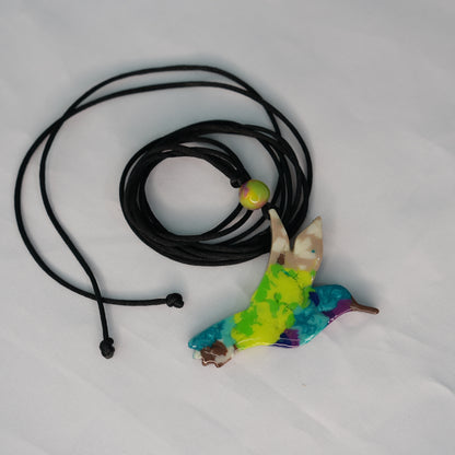 Collar Hilo Multiuso Colibrí Rutilante
